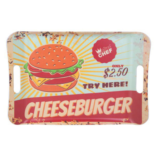 VASSOIO MELAMINA MANIGLIE CHEESBURGER cm 41x28 KB8