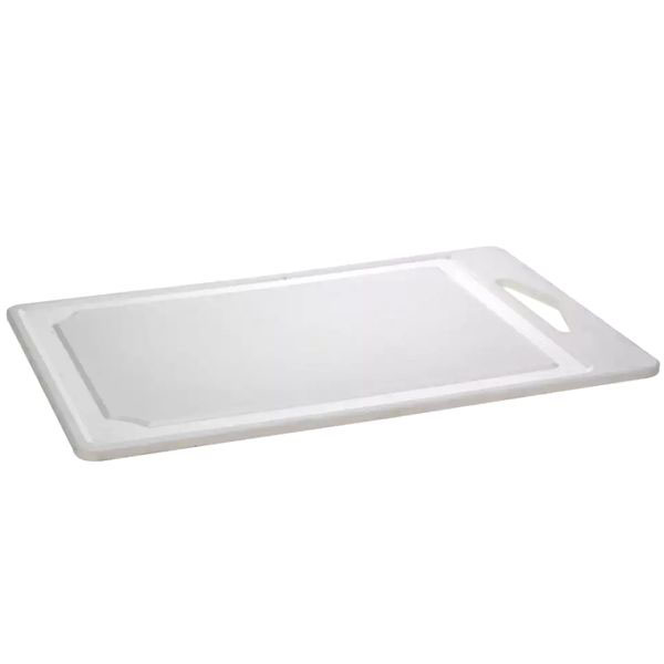 TAGLIERE POLIPROPILENE BIANCO     cm 15×25 KOOPMAN
