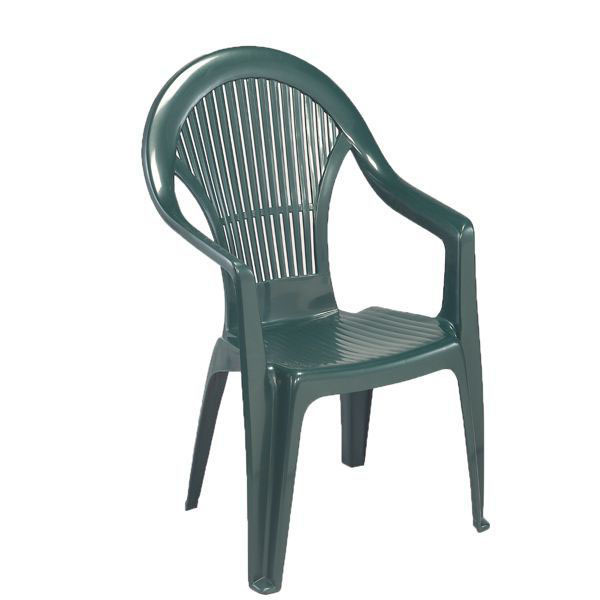 SEDIA RESINA BRACC.VEGA VERDE            PROGARDEN