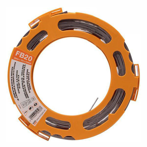 NASTRO METALLO FERMATUBI mm 17×0,7 m 10 GMP FSIDER