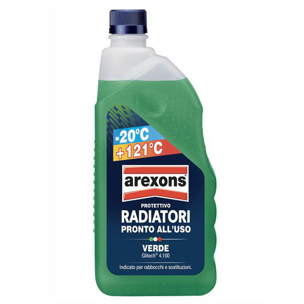 LIQUIDO ANTIGELO RADIATORI l 1 -20^        AREXONS