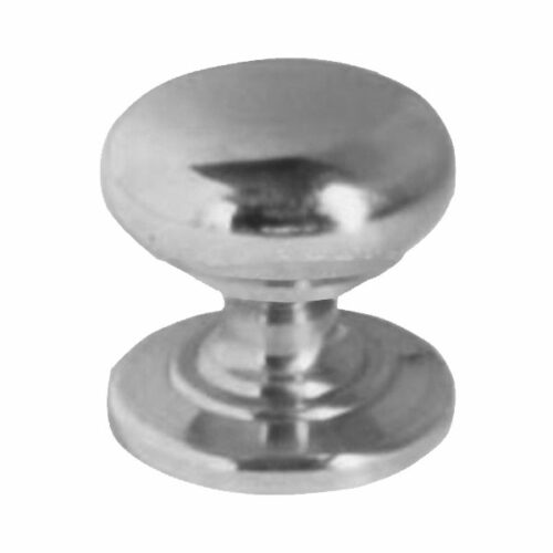 POMOLO TONDO GHIERA OTTONE CROMATO mm 30