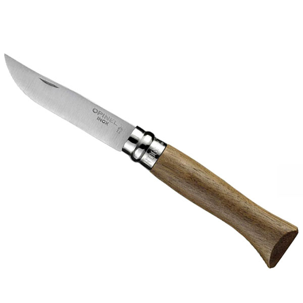 COLTELLO VIROBLOC INOX N. 8 NOCE OPINEL