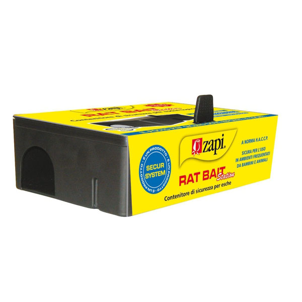 CONTENITORE ESCHE TOPI RAT BAIT  cm 23×14 h 7 ZAPI