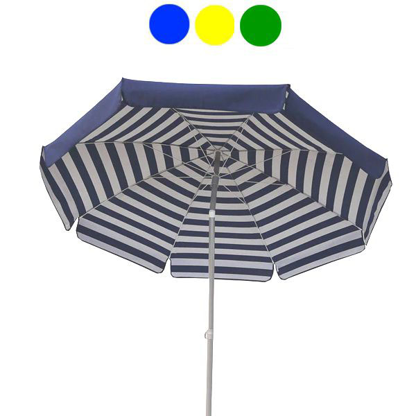 OMBRELLONE ACCIAIO COTONE VENEZIA GIALLO 200