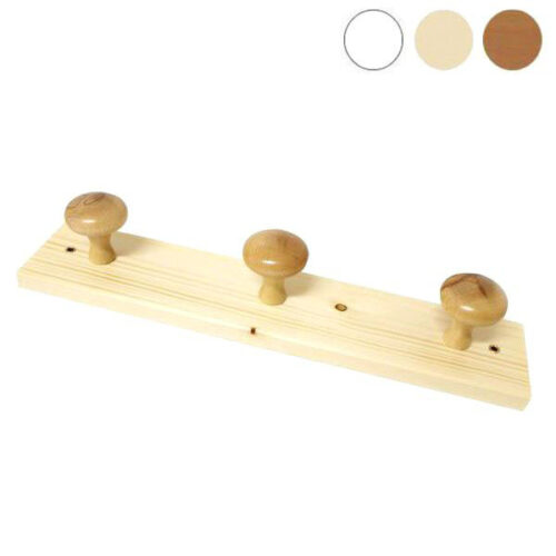 APPENDIABITI LEGNO POSTI 3 BIANCO       XTRA 11829
