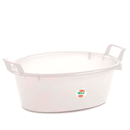 BACINELLA POLIETILENE OVALE NEUT.l 16  50 STEFANPL