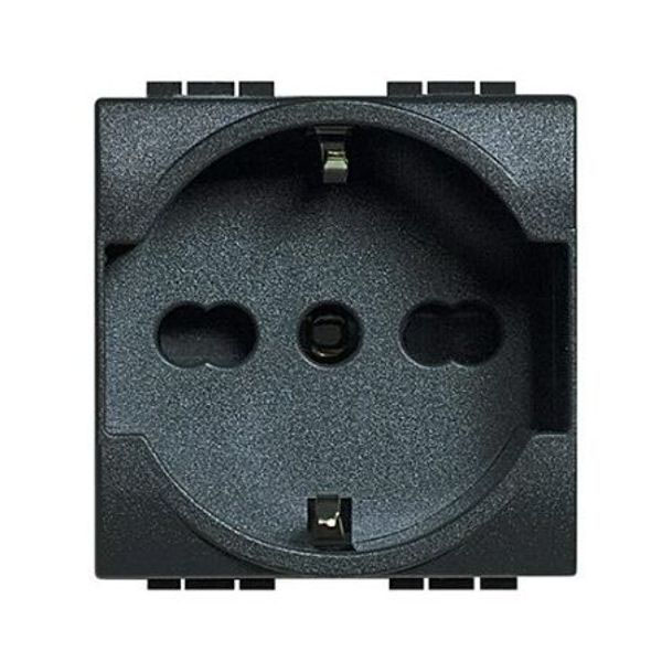 FRUTTO COMFORT PRESA SCHUKO  10/16A      ANTRACITE
