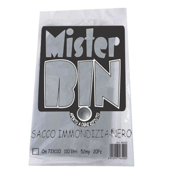 SACCO IMM.NERO            72×110 g 70 Pz 20 MR.BIN