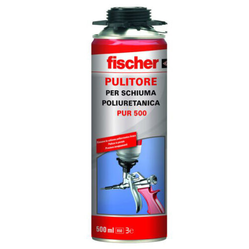 SOLVENTE SCHIUMA POLIURETANICA PUR 500     FISCHER