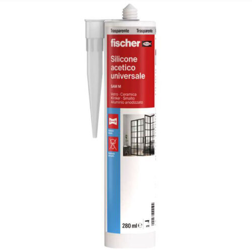 SILICONE ACETICO UNIVERS. SAM M BI  ml 280 FISCHER