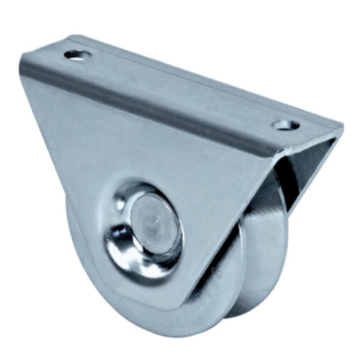 RUOTA CANCELLI GOLA V  80 SUPPORTO          325 FC