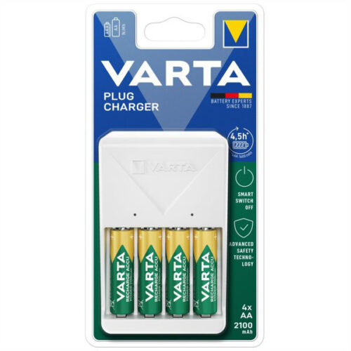 CARICABATTERIE PLUG CHARGER                  VARTA