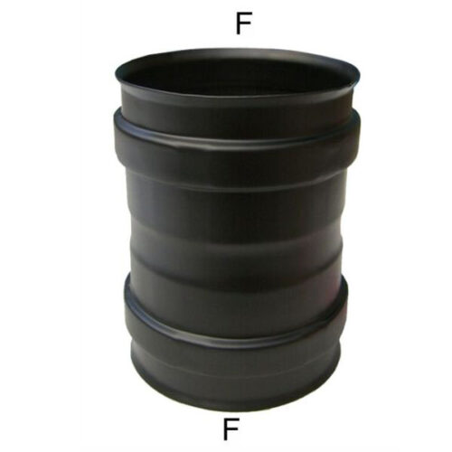 MANICOTTO INOX 10 FF         NERO PELLET 300 MARAL