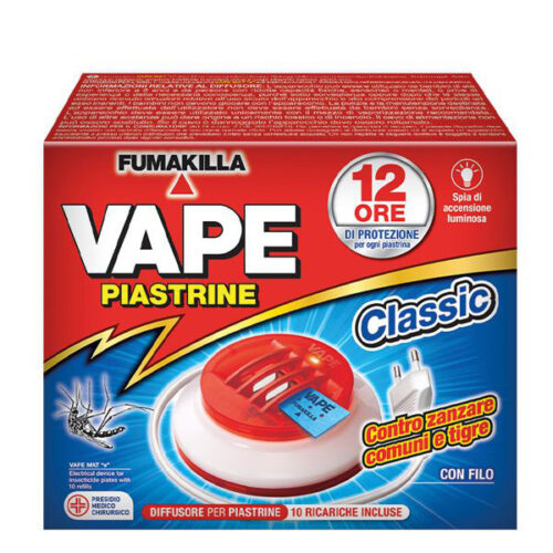 ELETTROEMANATORE FILO PIASTRINA               VAPE