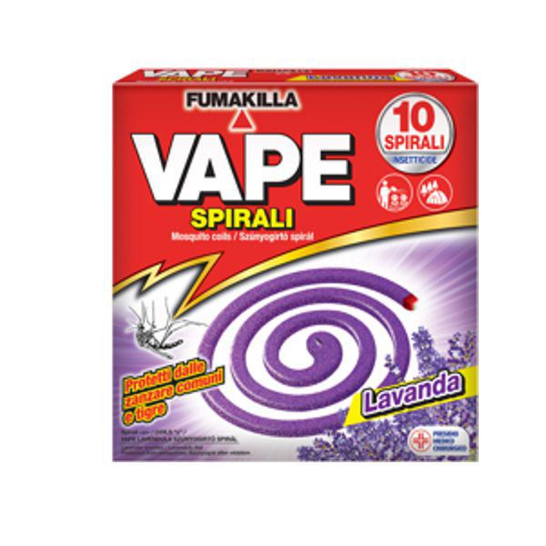 SCACCIAINSETTI SPIRALI PROFUMATE        Pz 10 VAPE