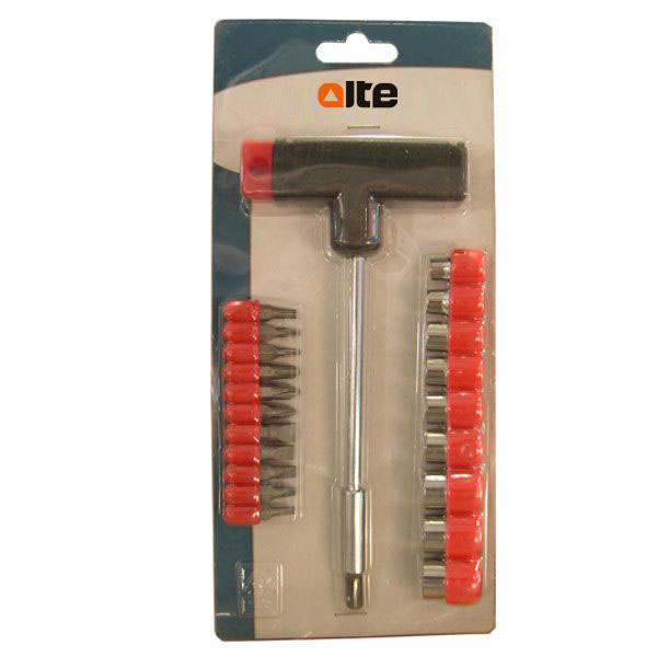 CHIAVI BUSSOLA-INSERTI 1/4        Pz 22 ALTE 06021