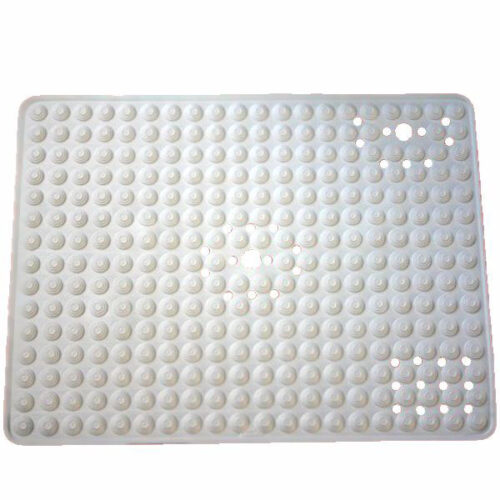 TAPPETO DOCCIA NON SLIP BIANCO cm 60x80      RIDAP