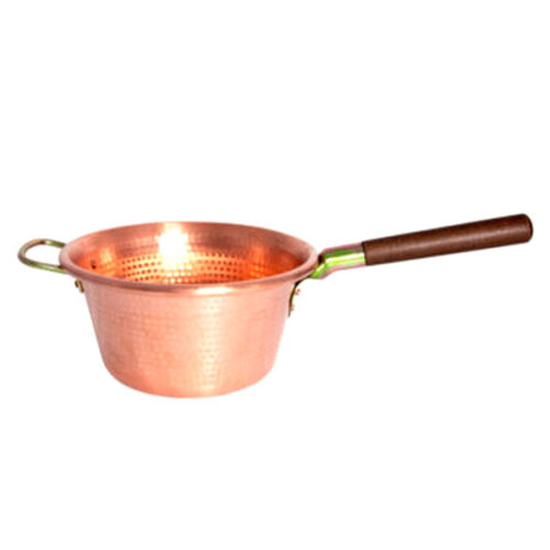 PAIOLO RAME M/CO LEGNO cm 24 LAR
