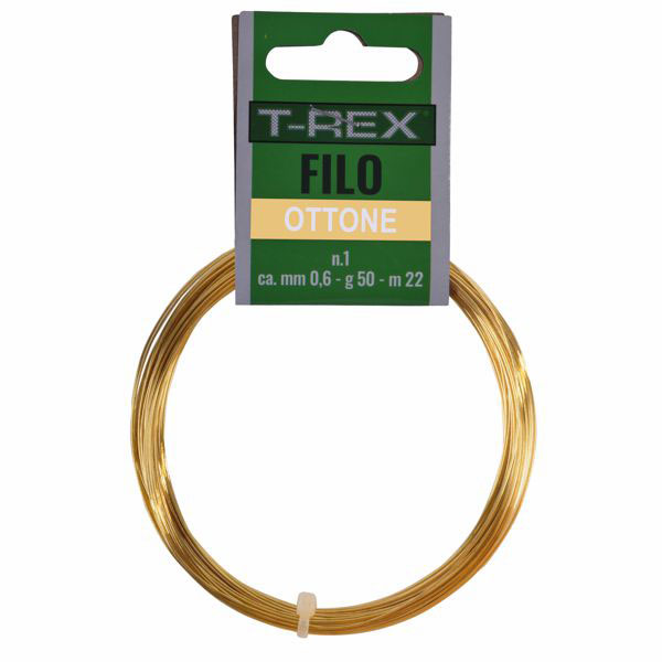 FILO OTTONE mm 0,60 g 50 m 22           TREX 01227