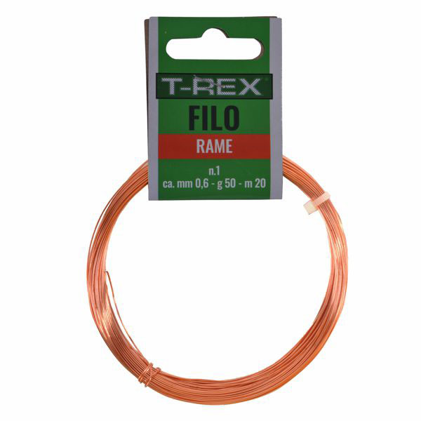 FILO RAME   mm 0,60 g 50 m 22           TREX 01230