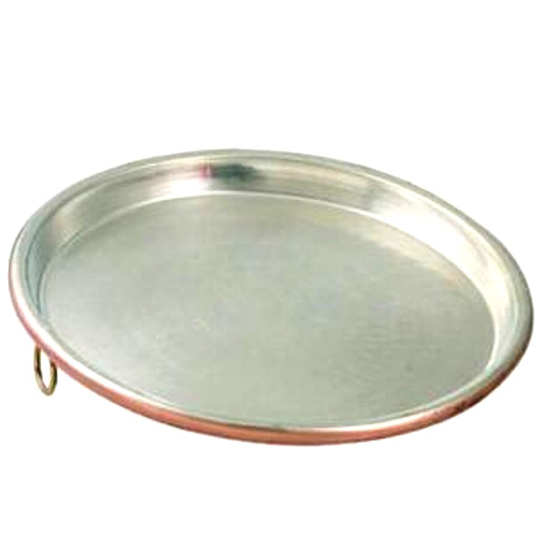 TEGLIA RAME cm 45 h 2,0 CU ARTIGIANA