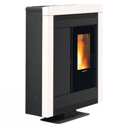 STUFA PELLET SOUVENIR STEEL PLUS BIANCA EXTRAFLAME