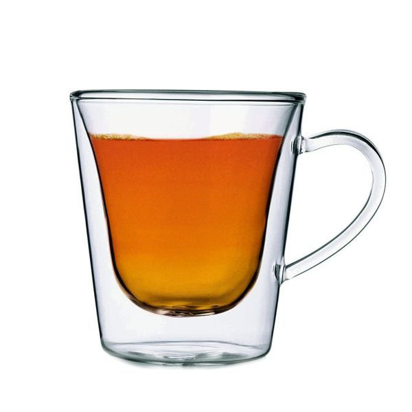 TAZZA CAFFE VETRO AMERICANO Pz 2 cc 295 L.BORMIOLI