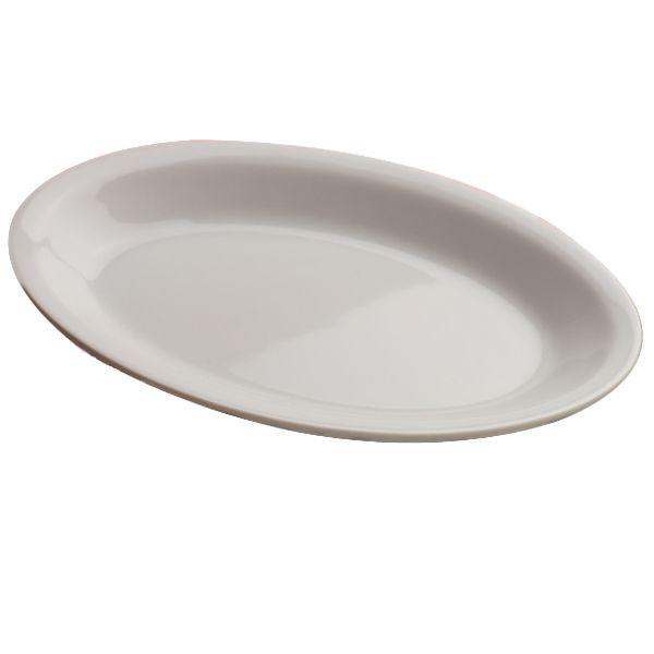 PIATTO PORCELLANA OVALE   cm 24×15,5 ROMA SATURNIA