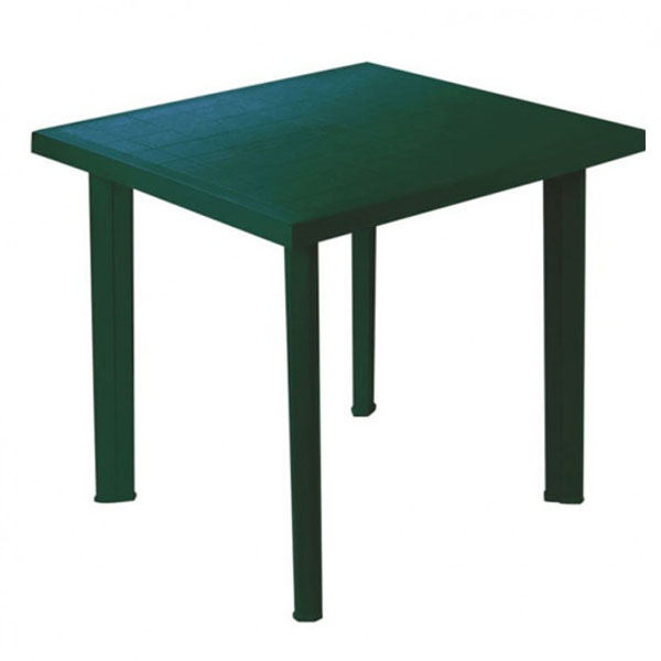 TAVOLO RESINA FIOCCO VERDE         80×75 PROGARDEN