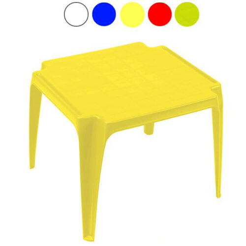 TAVOLO RESINA BABY ROSSO           55x50 PROGARDEN