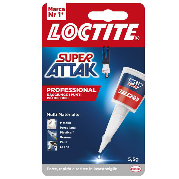 COLLA SUPERATTAK PROFESSIONAL       g  5,5 LOCTITE