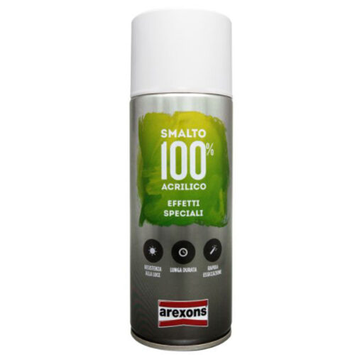 SMALTO SPRAY METALLIZZATO ARGENTO AREXONS