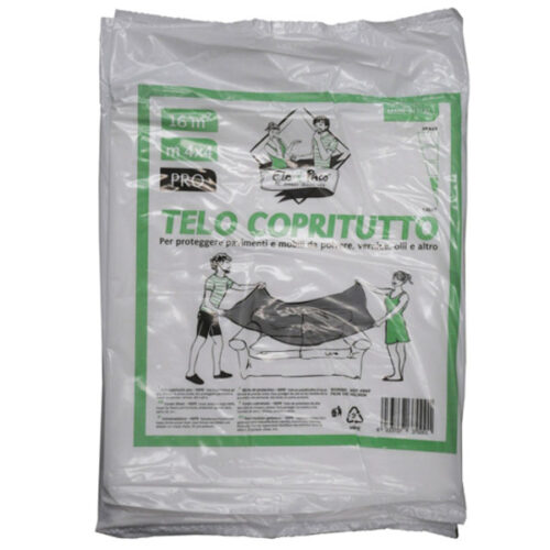 TELO COPRITUTTO HDPE m 4,0x4 g  100 my 6