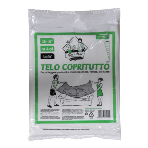 TELO COPRITUTTO POLIETILENE m  4x4 g 730 my 50