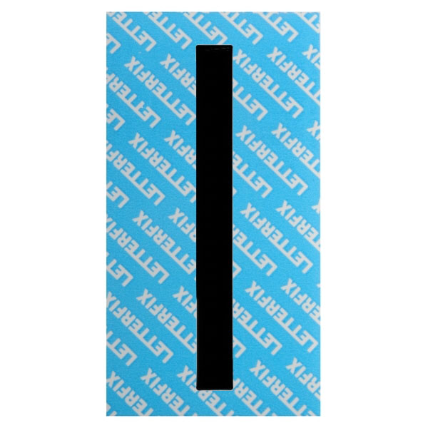 LETTERA ADESIVA NERA SERIE T80 I         LETTERFIX