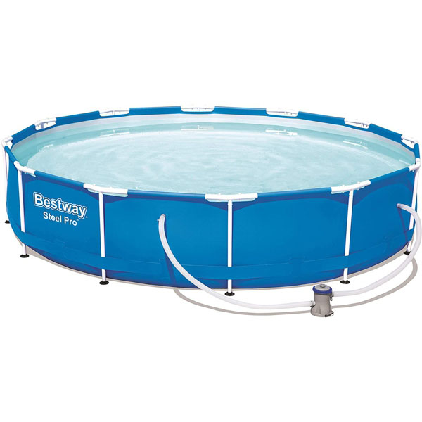 PISCINA TONDA FRAME FILTRO 1C 366 h 76 BESTW