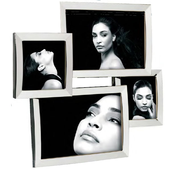 PORTAFOTO MULTIPLO CURVE 470 cm 8×8-10×15 MASCAGNI