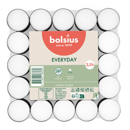 CANDELA LUMINO TEALIGHT Pz 10 BOLSIUS