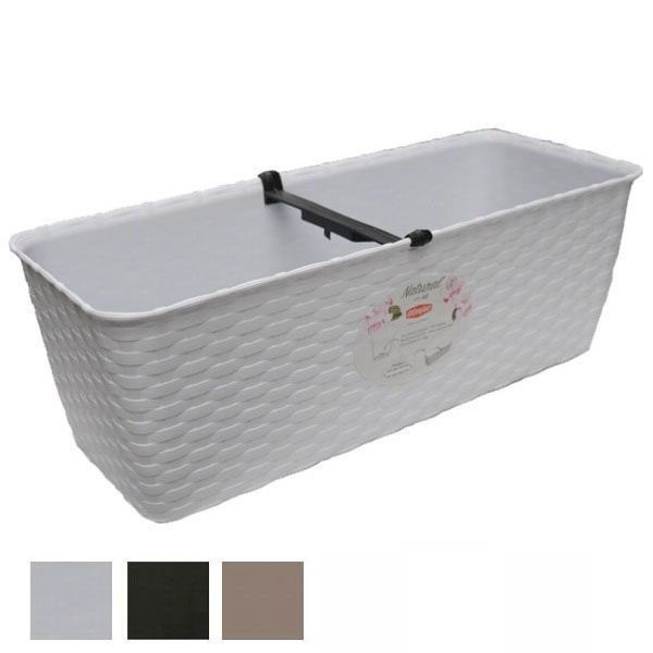 VASO NATURAL RETT. BIANCO 30x13 h 11 STEFANPL