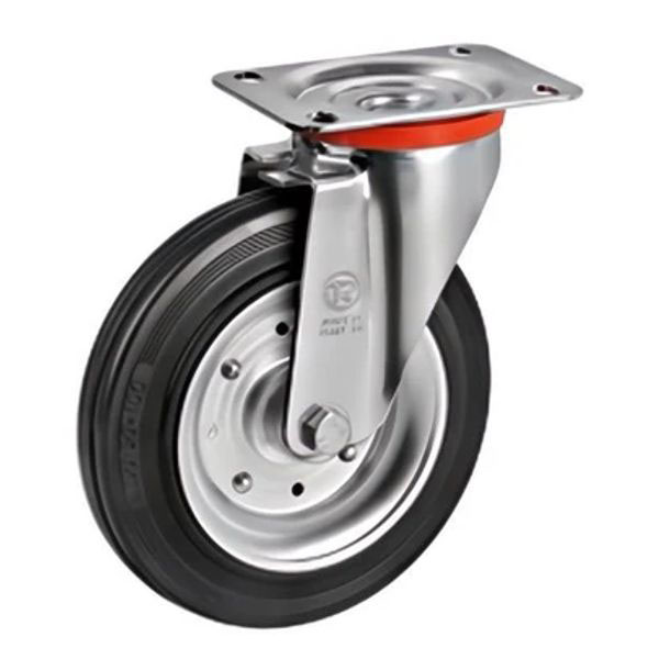 RUOTA GOMMA PG 95x80 125x37,5 535803SL TR