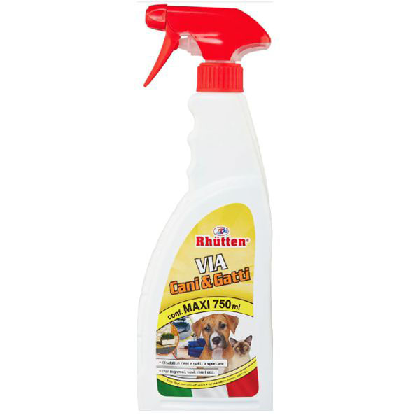 REPELLENTE CANI E GATTI STOP        ml 750 RHUTTEN