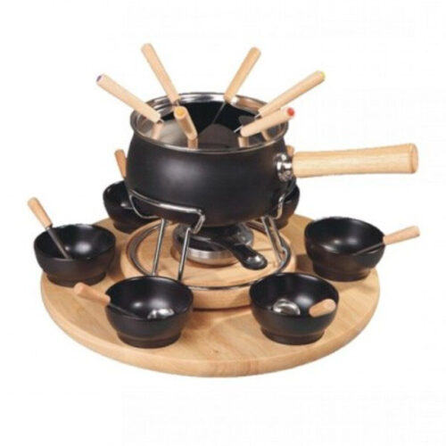 FONDUTA SMALTATA OPACA NERA              Pz 25 EVA