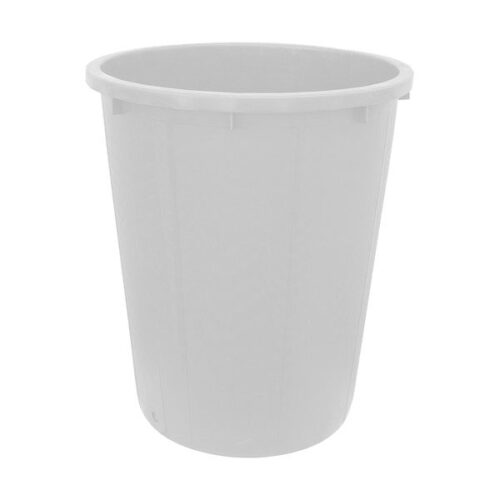 BIDONE IMMONDIZIA BIANCO         l  50 41 h 49 ICS