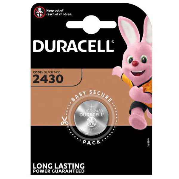 PILA BOTTONE LITIO                 DL2430 DURACELL