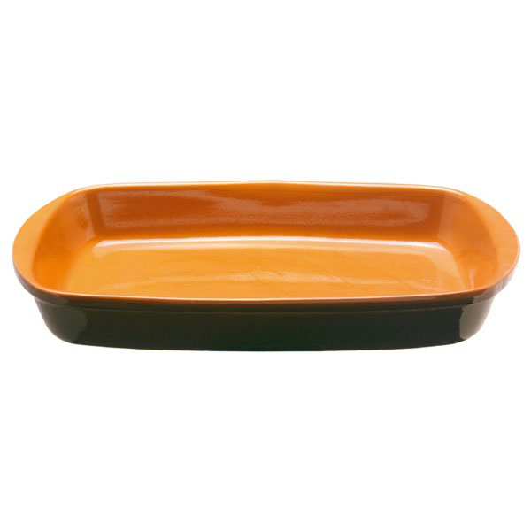 TEGLIA RETTANGOLARE cm 42x25 BRUNA COLI'