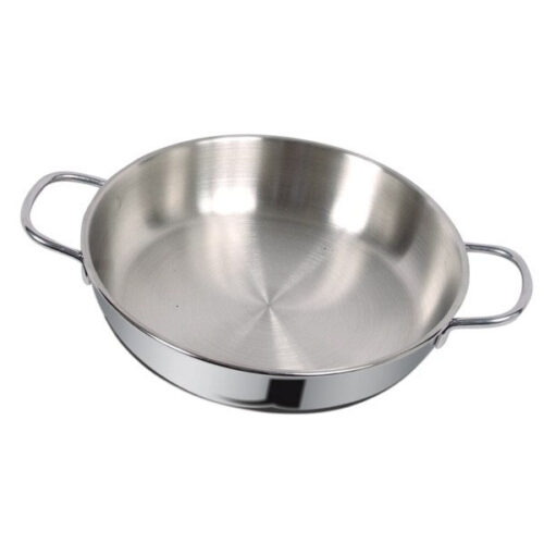TEGAME INOX 2 MANICI cm 28 DUNE METALSOMMA