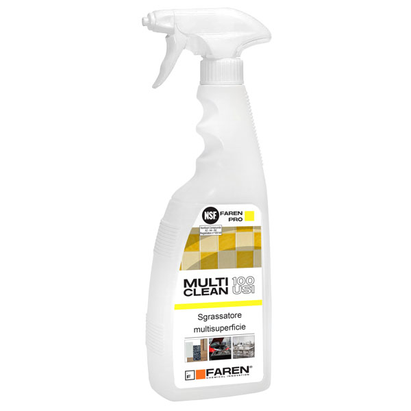 SGRASSATORE MULTIUSO 100 USI          ml 750 FAREN