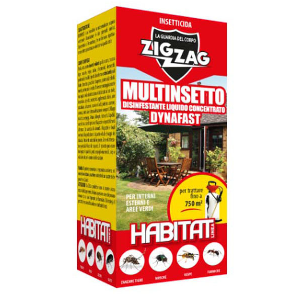 INSETTICIDA MULTINS. HABITAT        ml 250 ZIG-ZAG