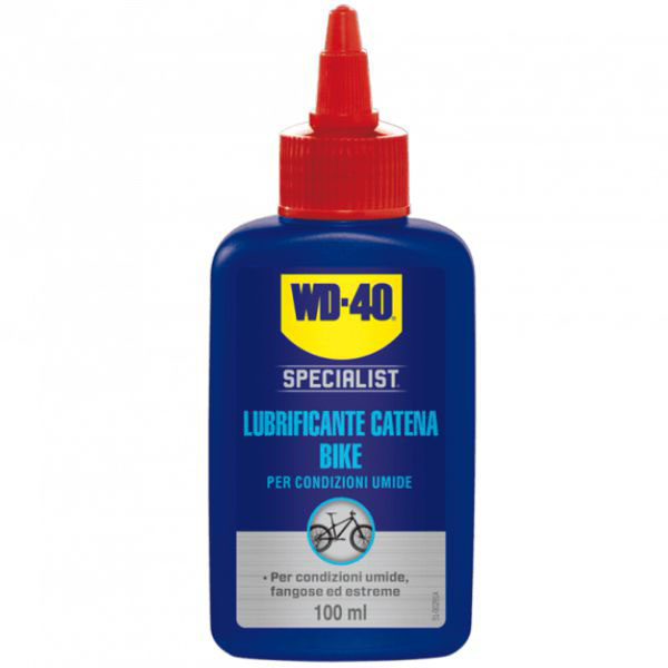 LUBRIFICANTE CATENE UMIDO ml 100    SPEC.BIKE WD40